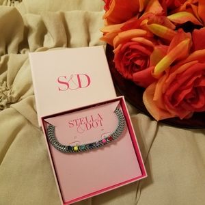 Stella & Dot Rainbow Friendship  Bracelet